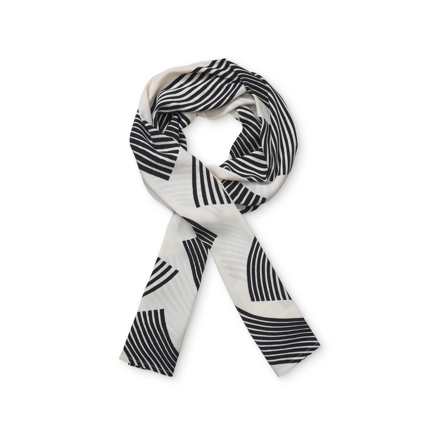 ALONG SCARF, Black