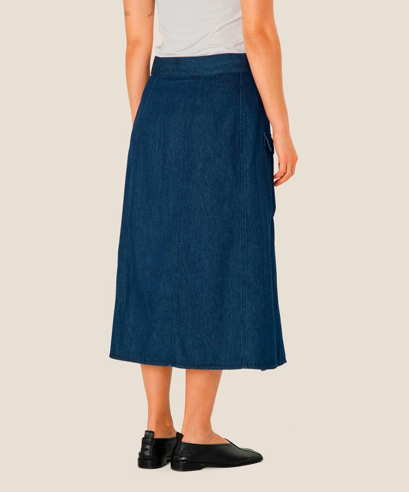 Sanchia Skirt, Dark Denim