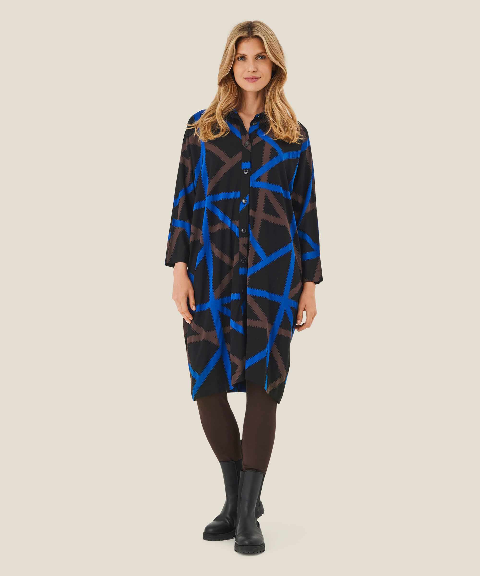 Naga JERSEY Shirt Dress, Surf the web