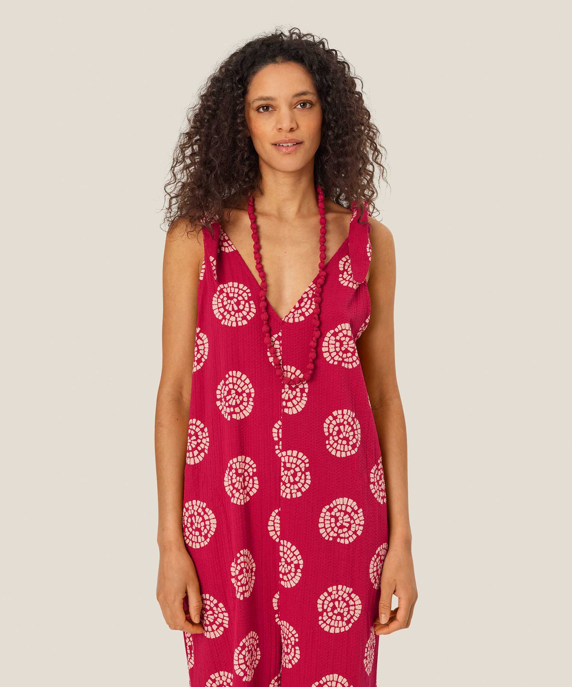 Remise Necklace, Mars Red