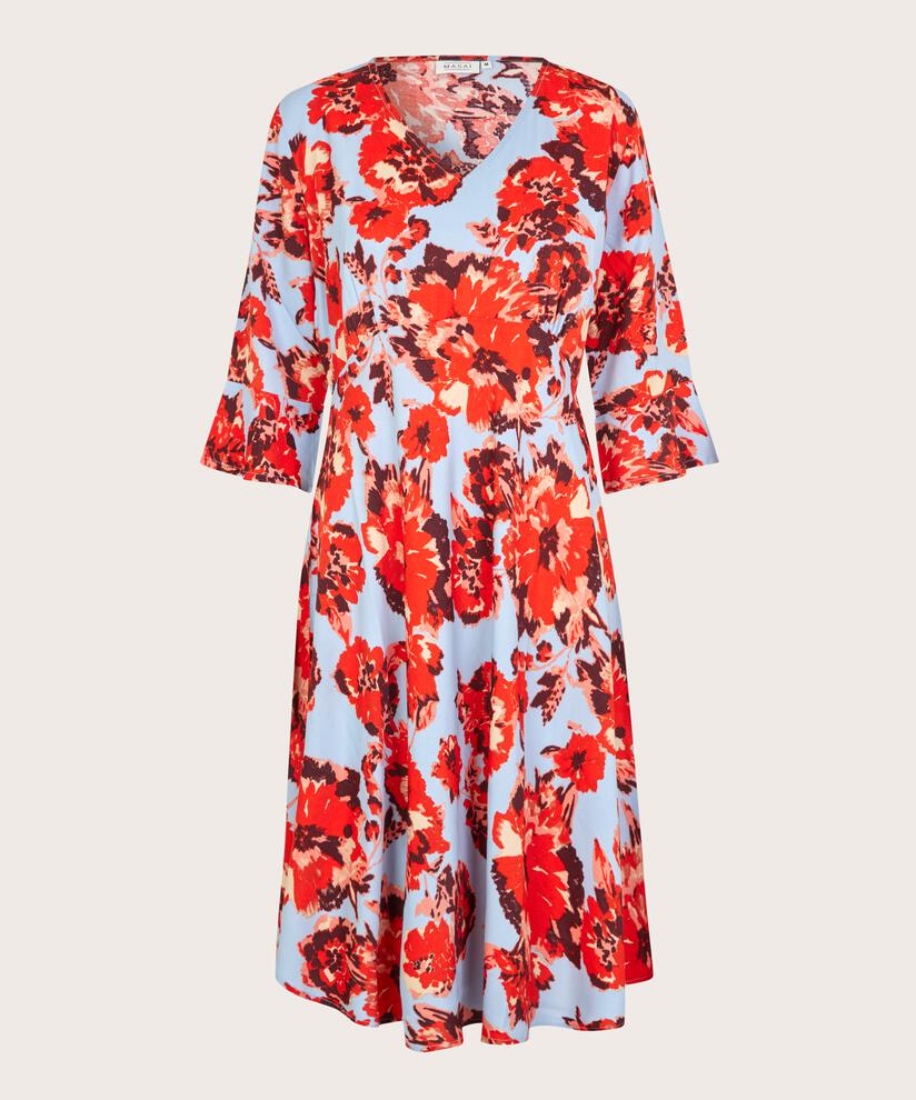 Nita Dress, Orange com