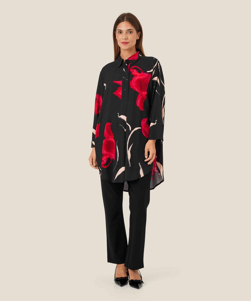 Gergine Tunic, Haute Red
