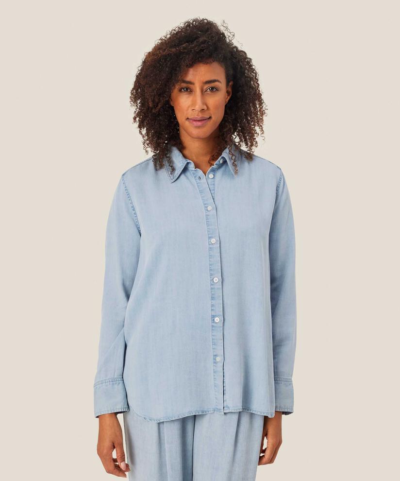 Ishana Denim Shirt, Light Denim
