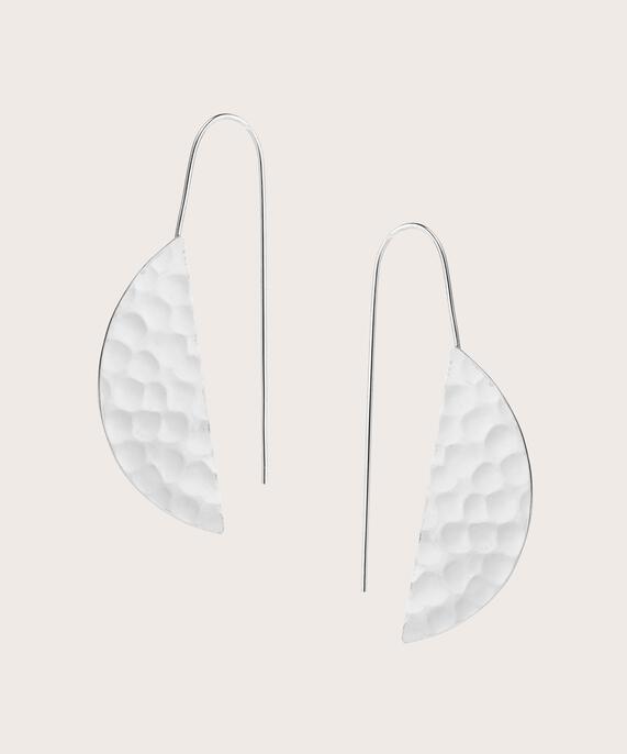 Rhevara Earrings, Silver