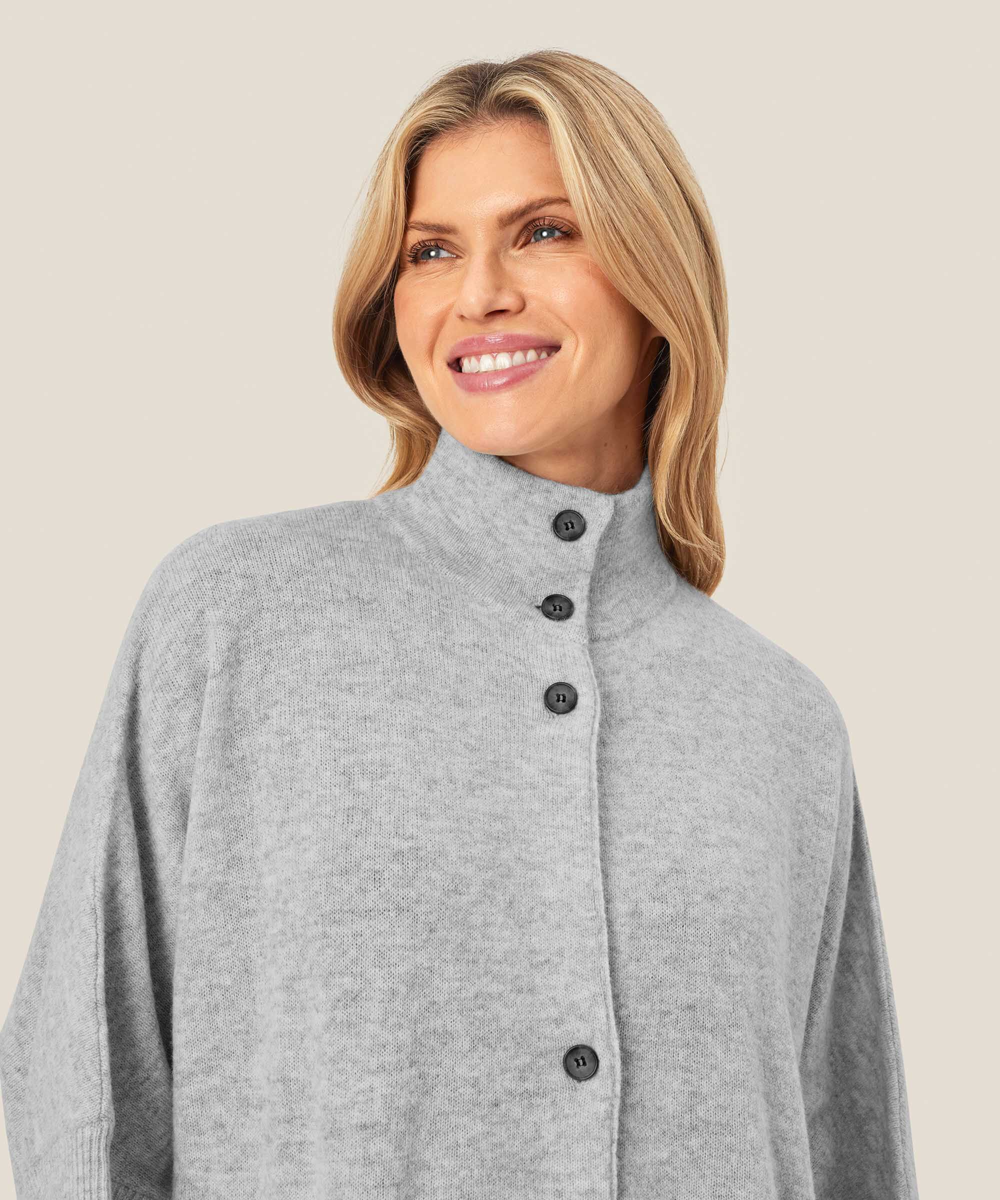 Laritsa Cardigan, L. Grey mel.