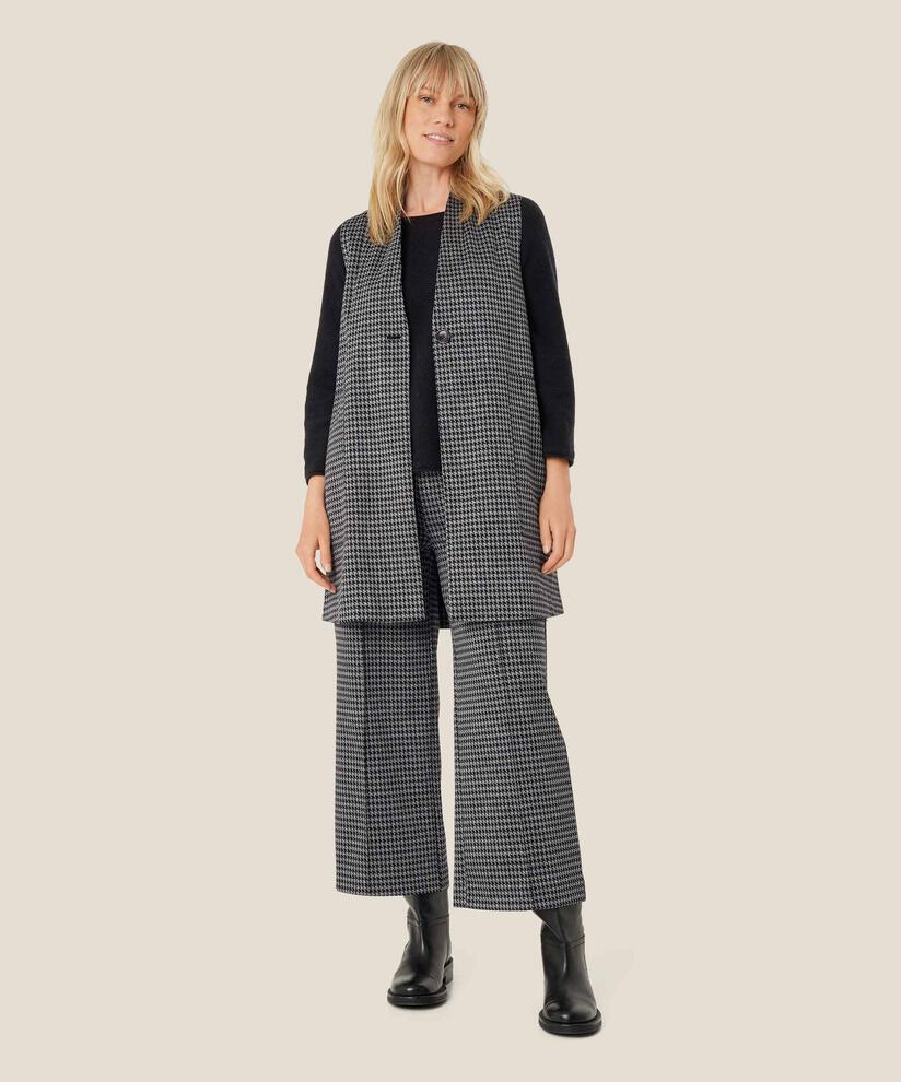 Jorgine JERSEY Waistcoat, Black