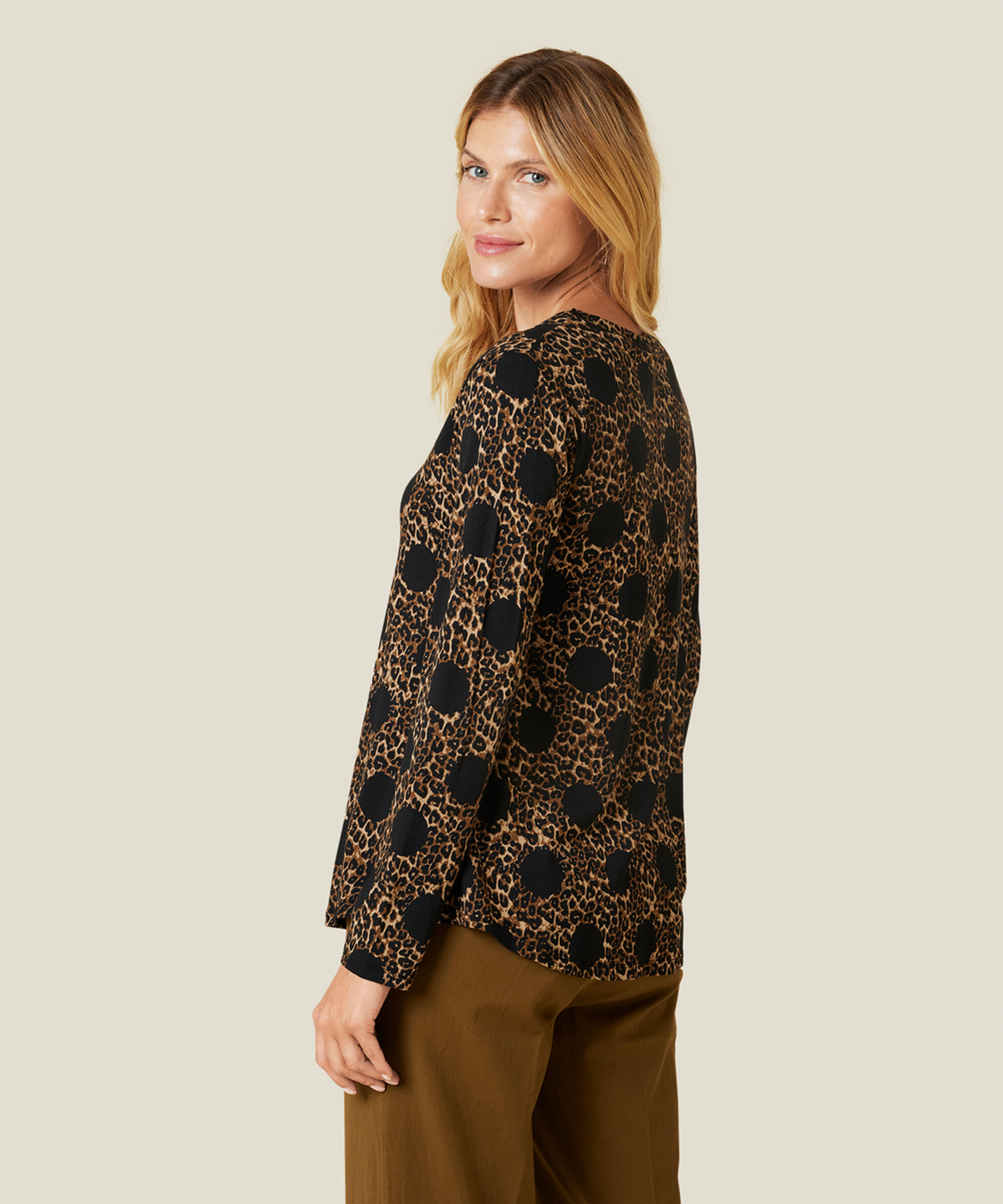 BADISNA JERSEY TOP, Monk's Robe