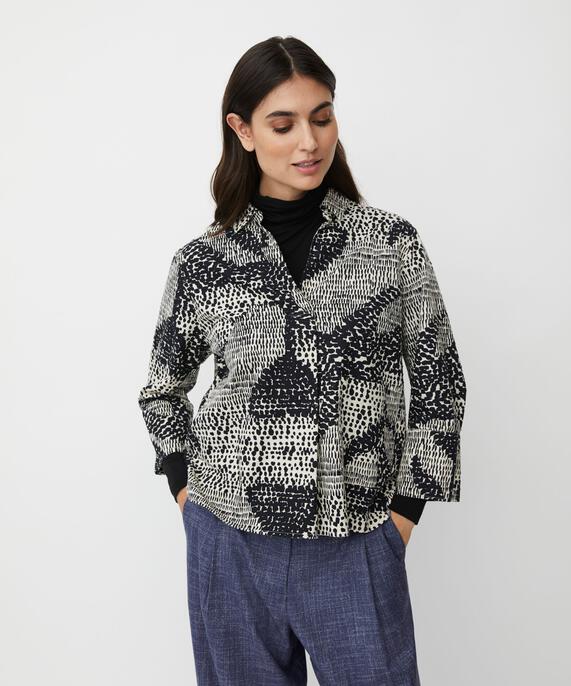 Drakina Blouse, Black
