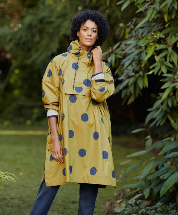 Tatella Rain Poncho, Burnish Gold