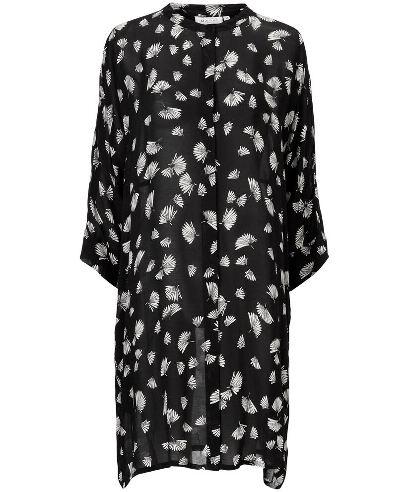 IOSETTA SHIRT DRESS, Black