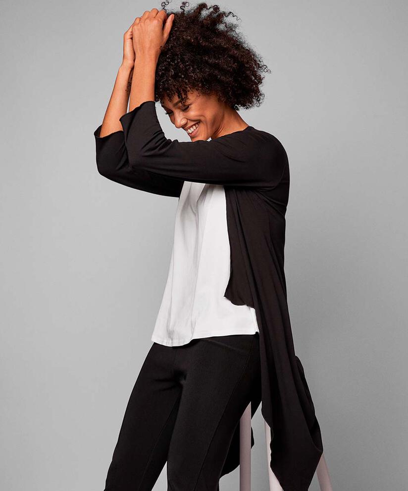 IBONE CARDIGAN, Black