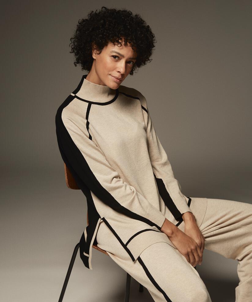Freyane Pullover, L beige mel