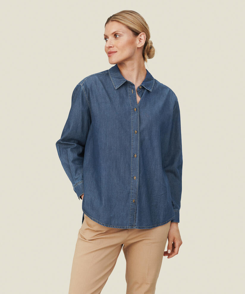 INEA SHIRT, D Basic Denim