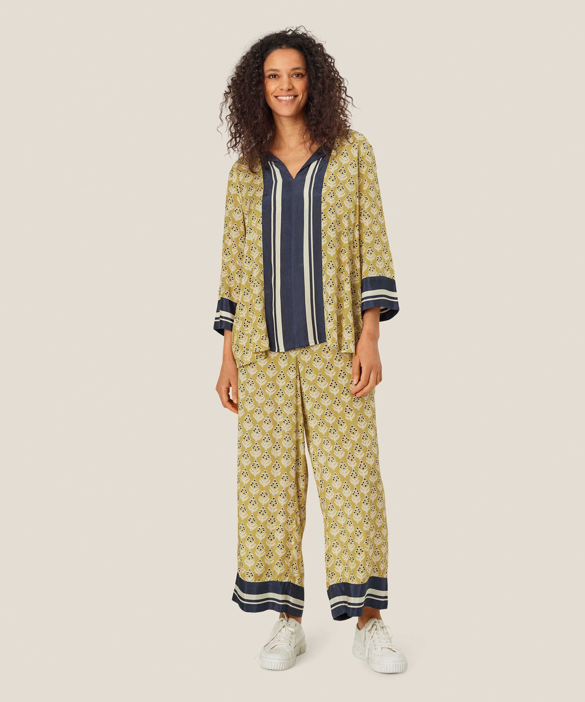 Peronella Trousers, Burnish Gold