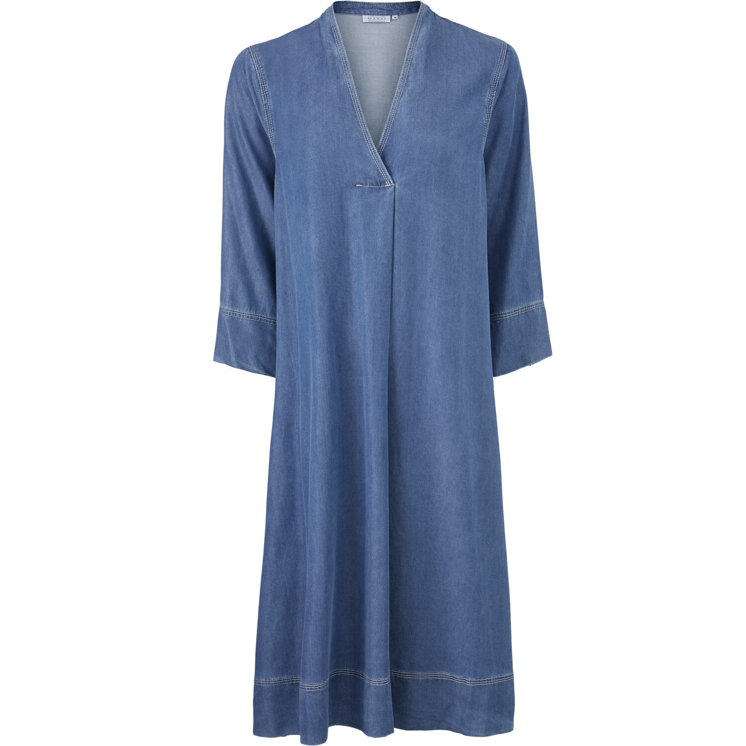 NILSA DRESS, Blue Denim