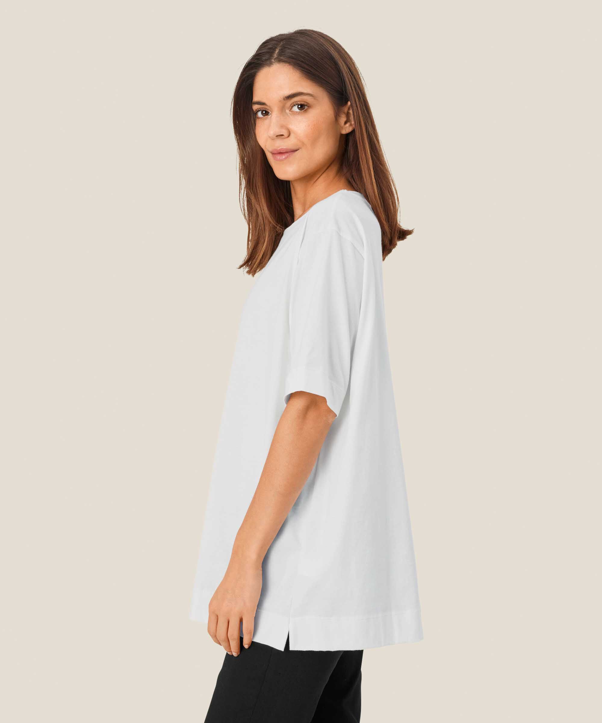 Danielle JERSEY Top, White