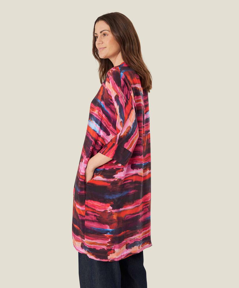 Iosetta Shirt Dress, Sun Tomato