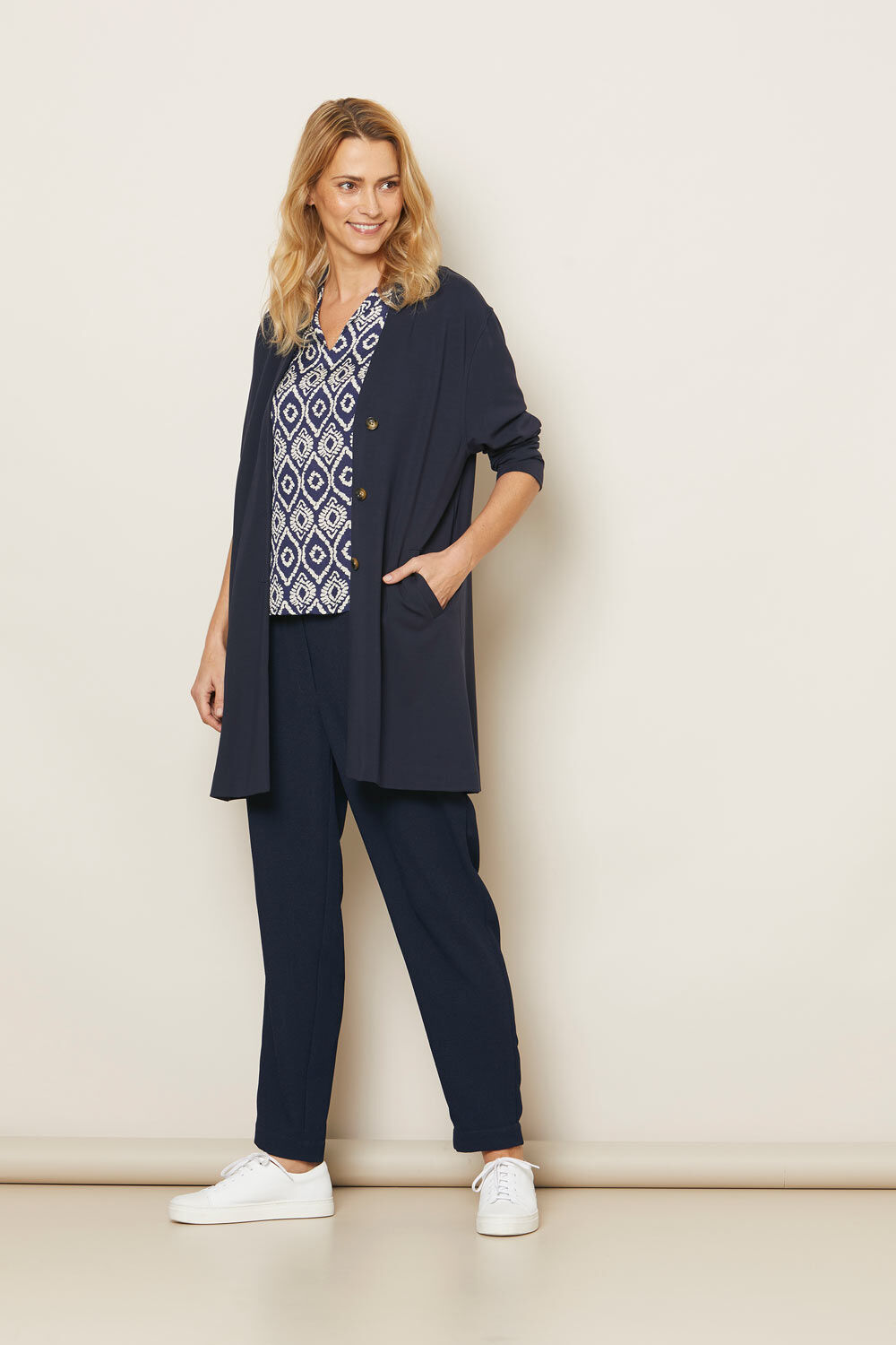 PALINE TROUSERS, Navy