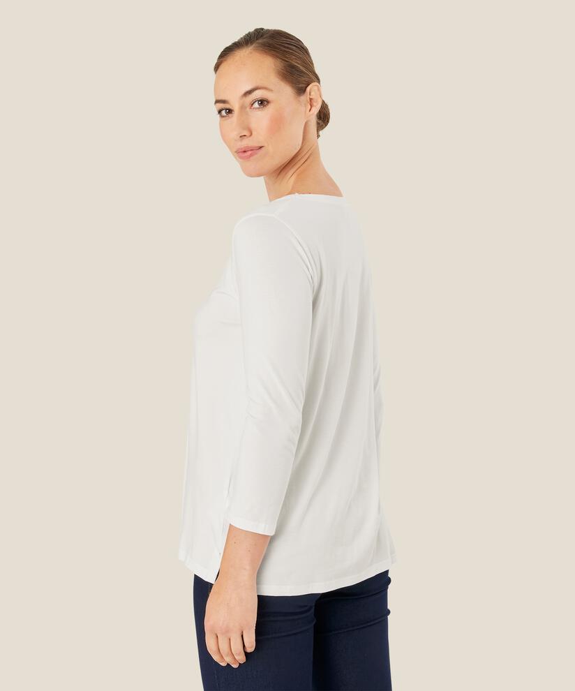 Cecille JERSEY Top, Cream