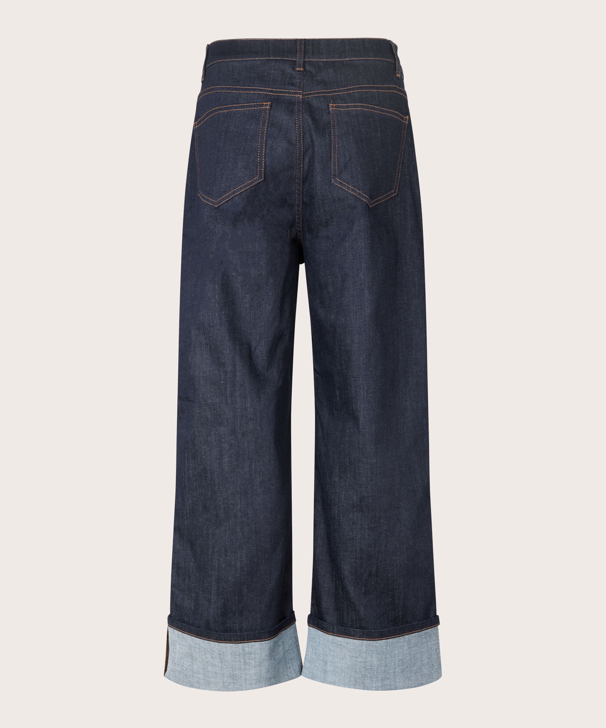 Palvessa Denim Trousers, Dark Denim
