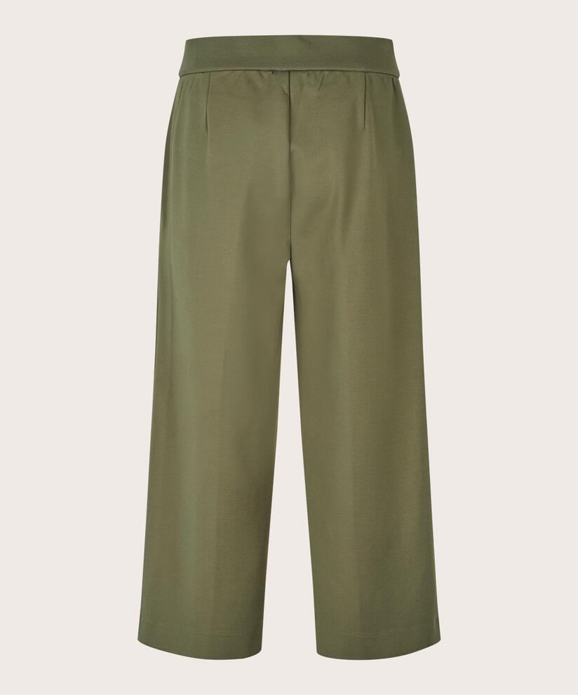 Piana JERSEY Trousers, D. Lichen Green