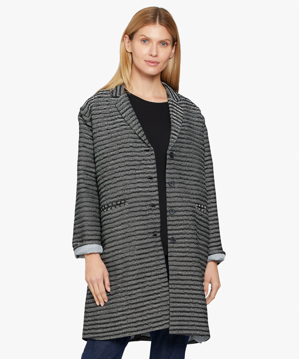 TURA COAT, Black