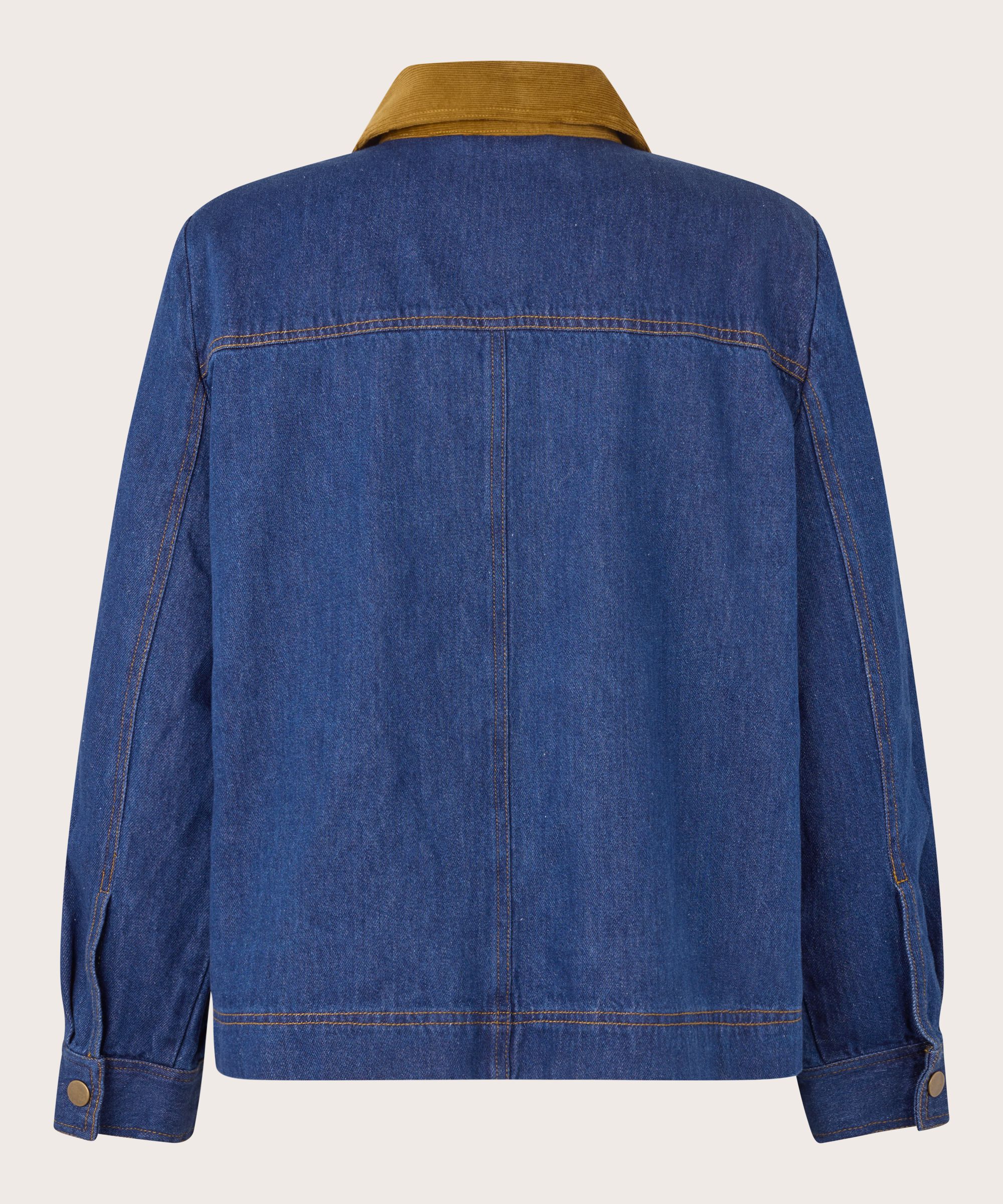 Julemi Denim Jacket, Dark Denim