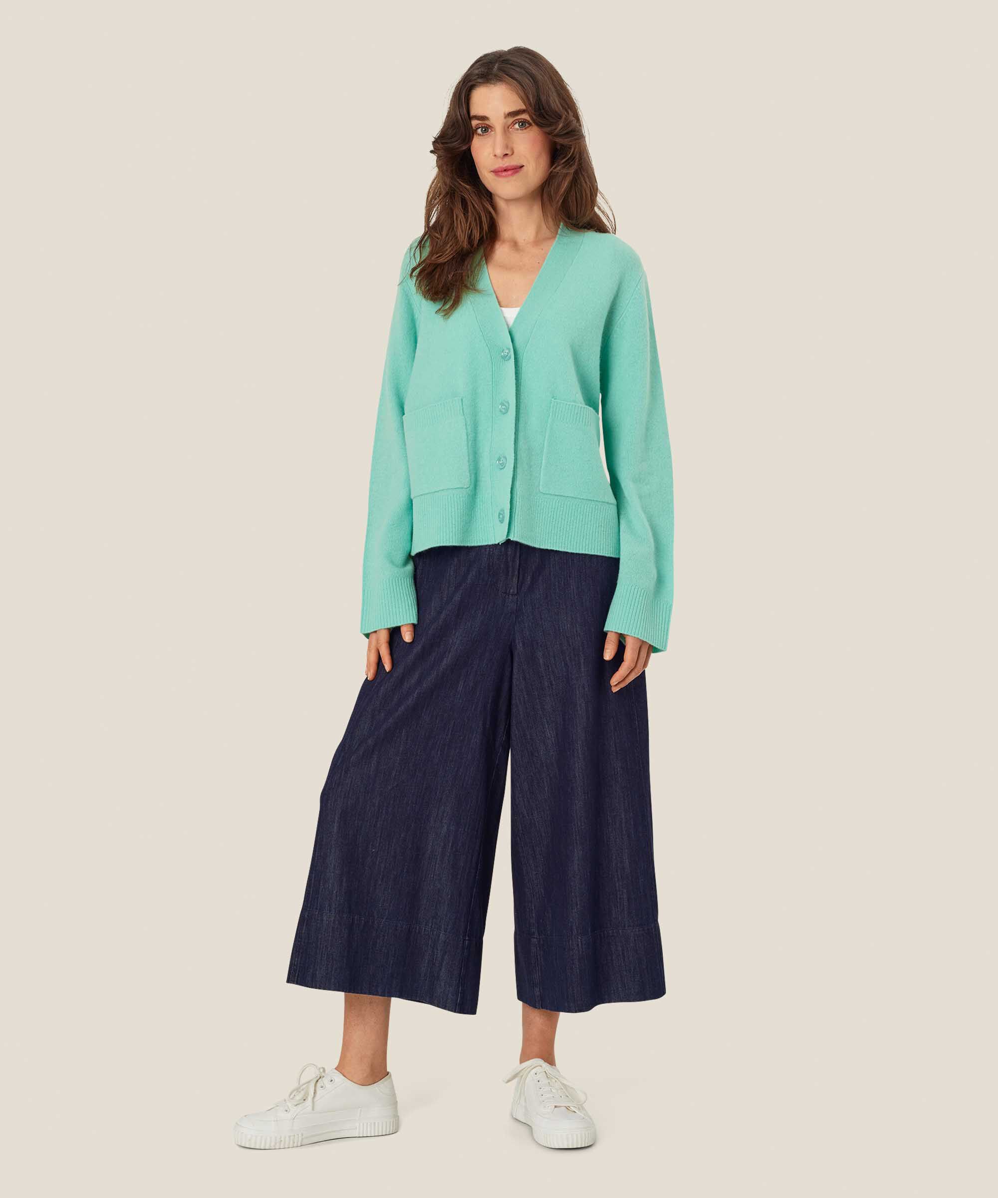 Lettie Cardigan, P. Turquoise