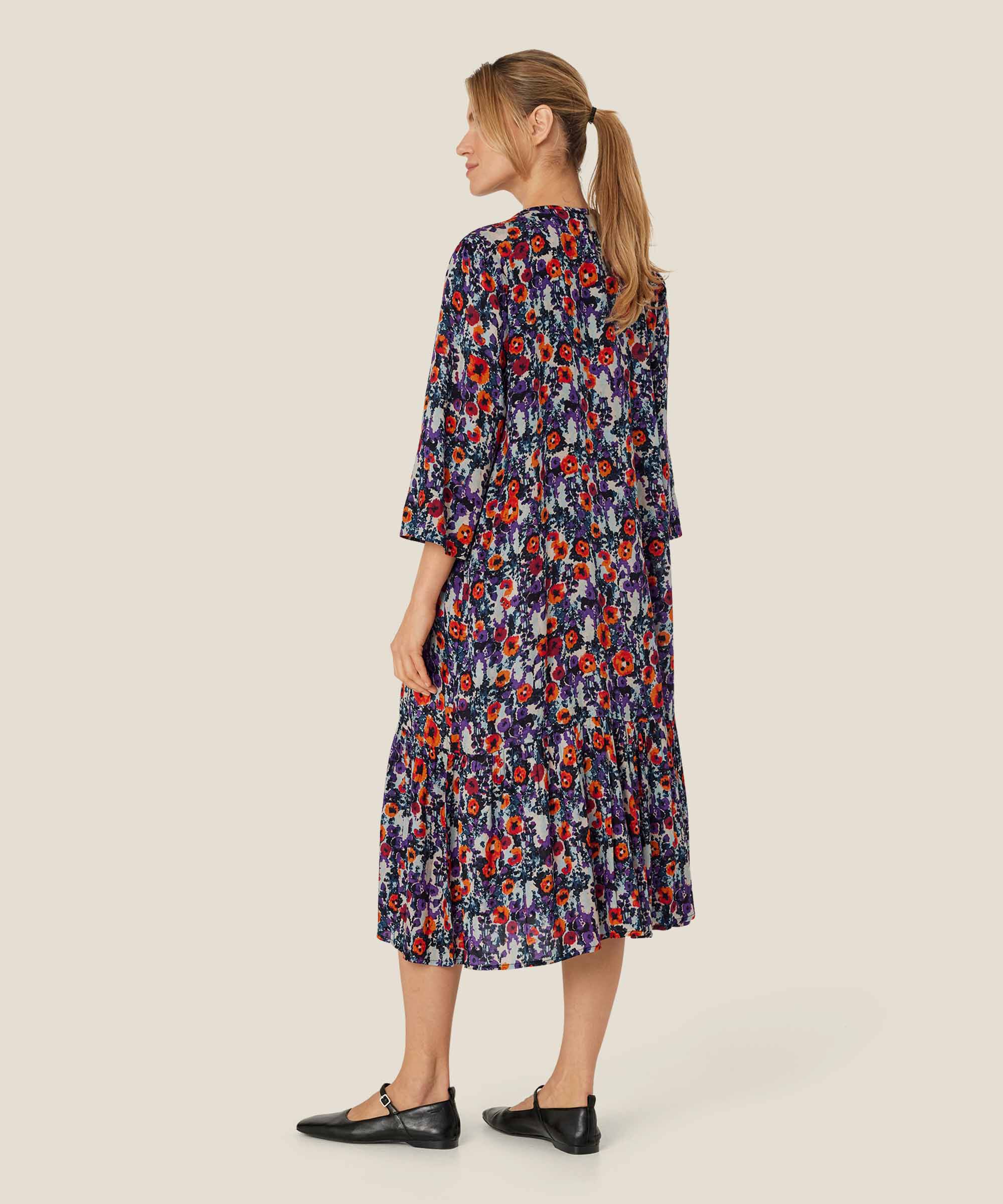 Nampula Dress, Meadow Violet