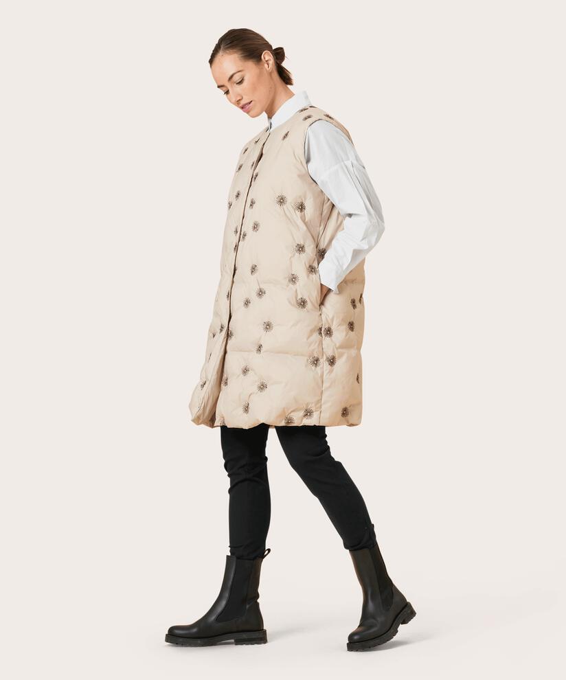 TRINUS DOWN GILET, Purmice stone