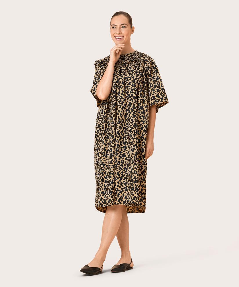 NIRASSA DRESS, Pale Khaki