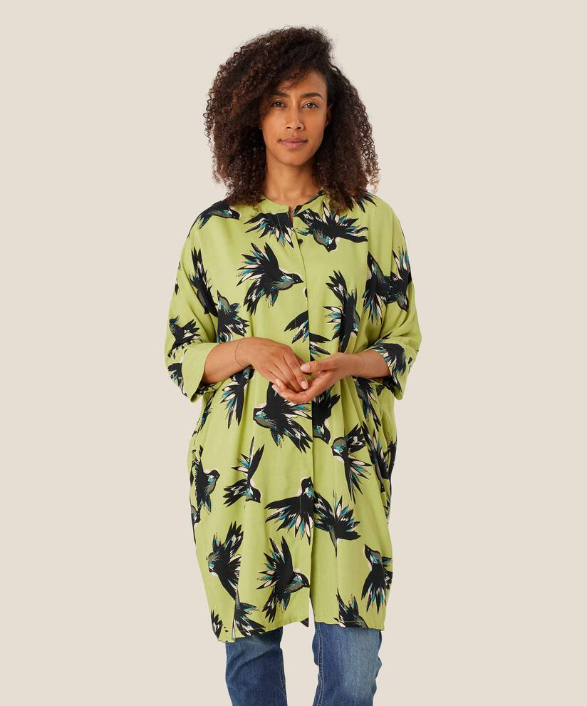 Iosetta Shirt Dress, Fern