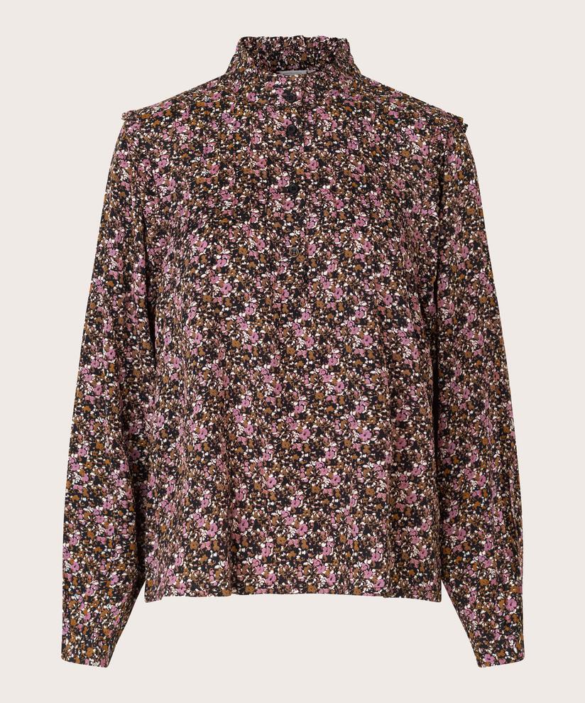 Bidun Blouse, Dusky Orchid
