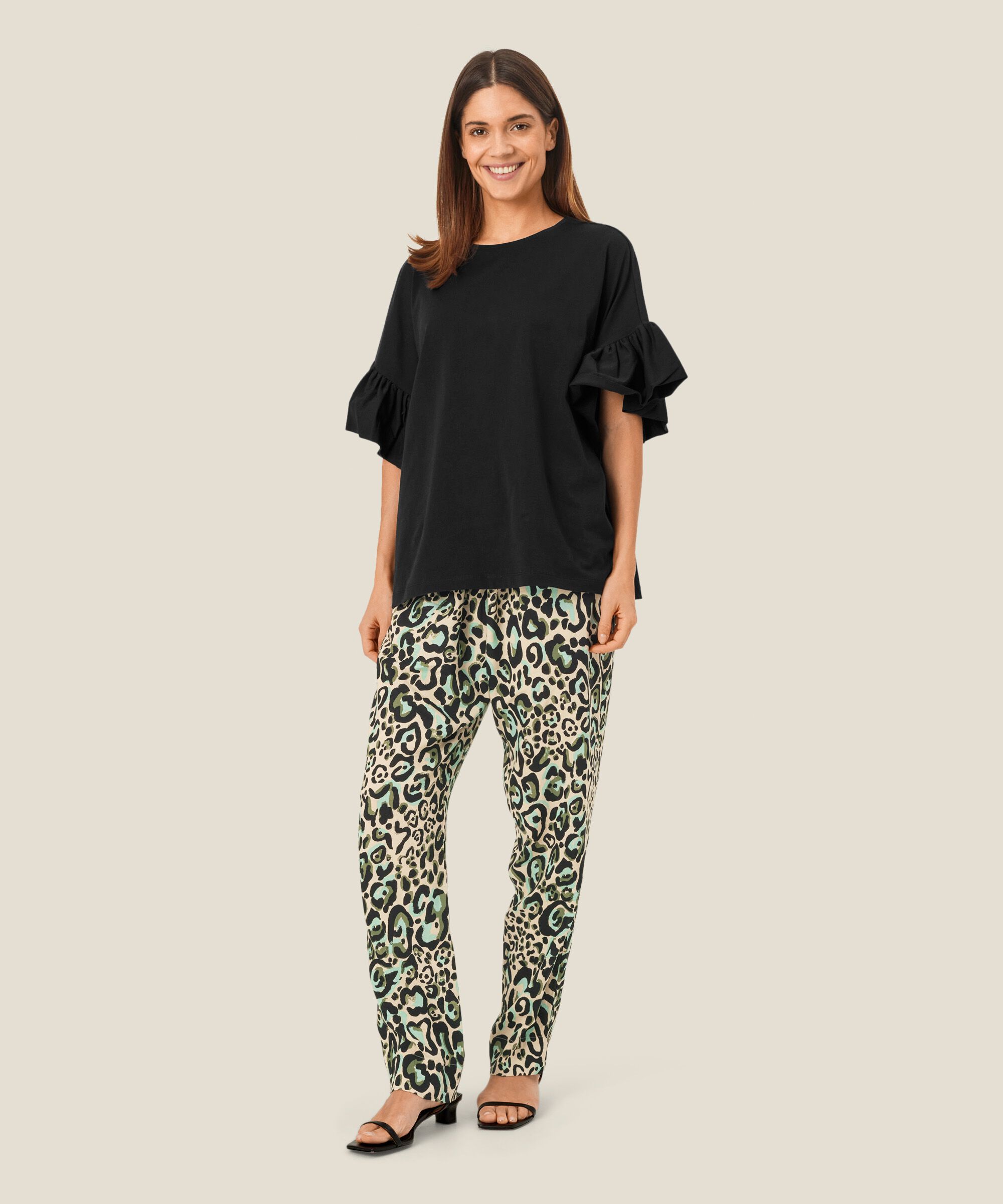 Dalit JERSEY Top, Black