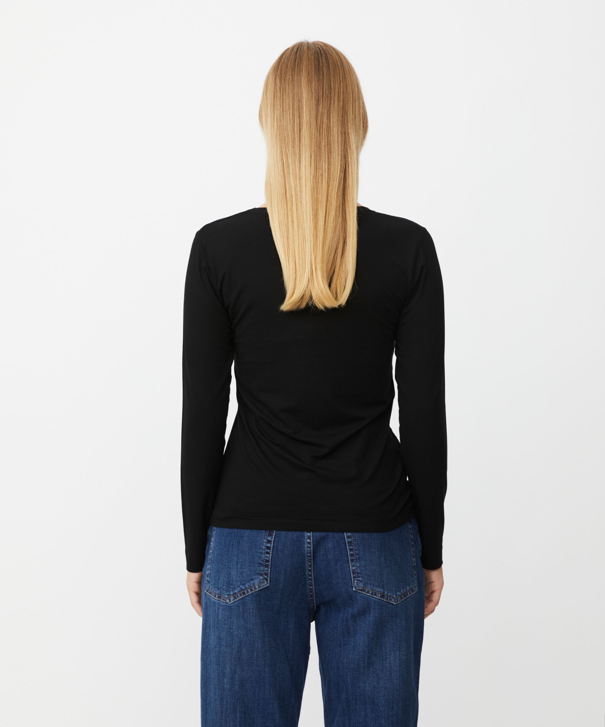Creama JERSEY Top, Black