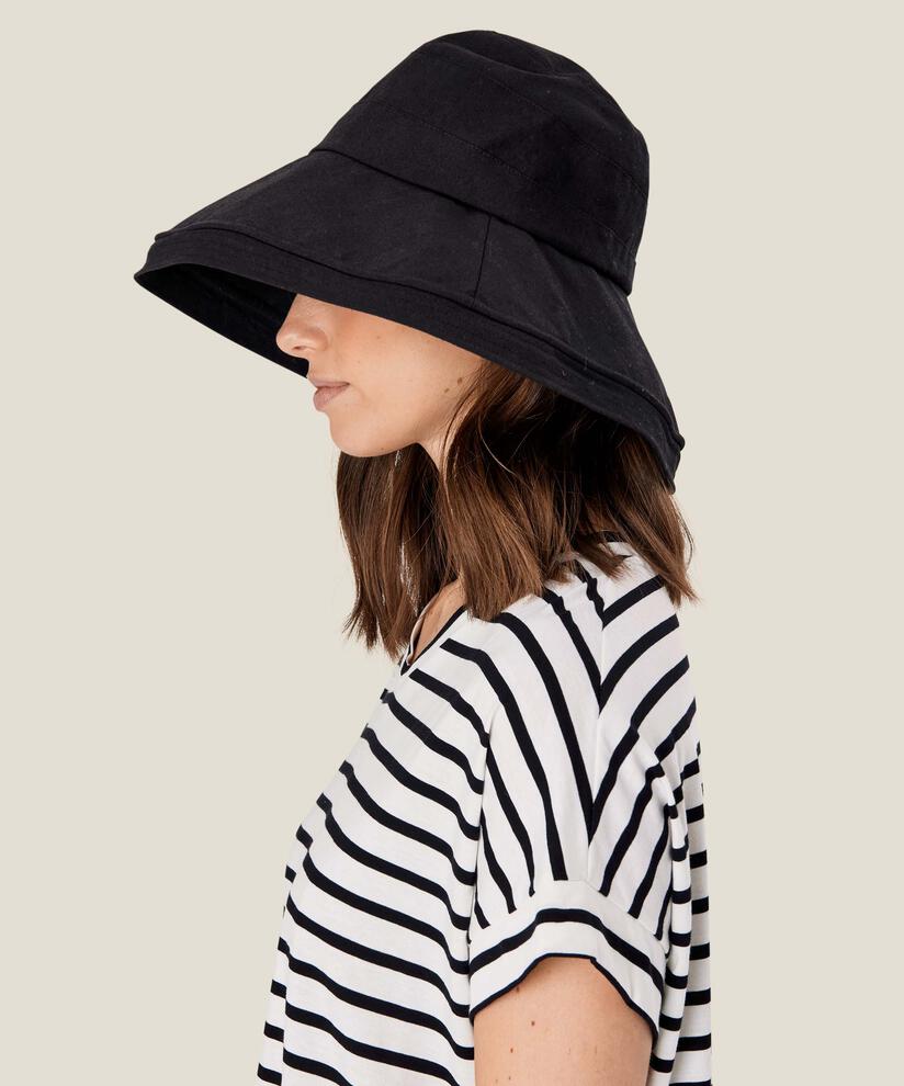 AUDREY HAT, Black