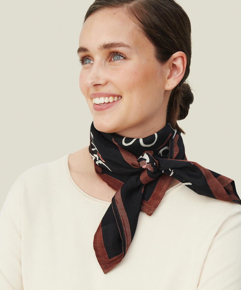 ALINA SCARF, Dusty Rose