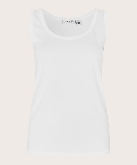 Elviora JERSEY Top, White