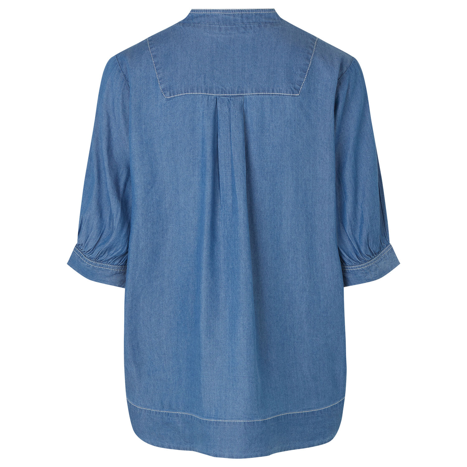 DOMICIA BLOUSE, Blue Denim