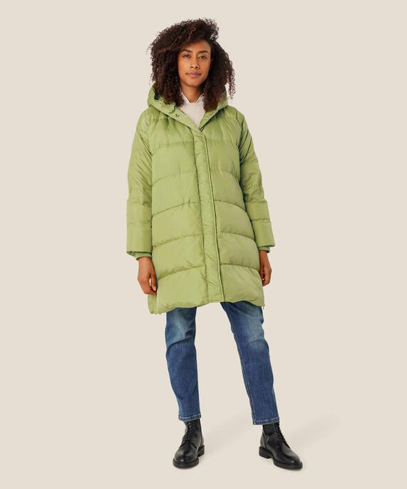 Thilde Down Coat, Fern