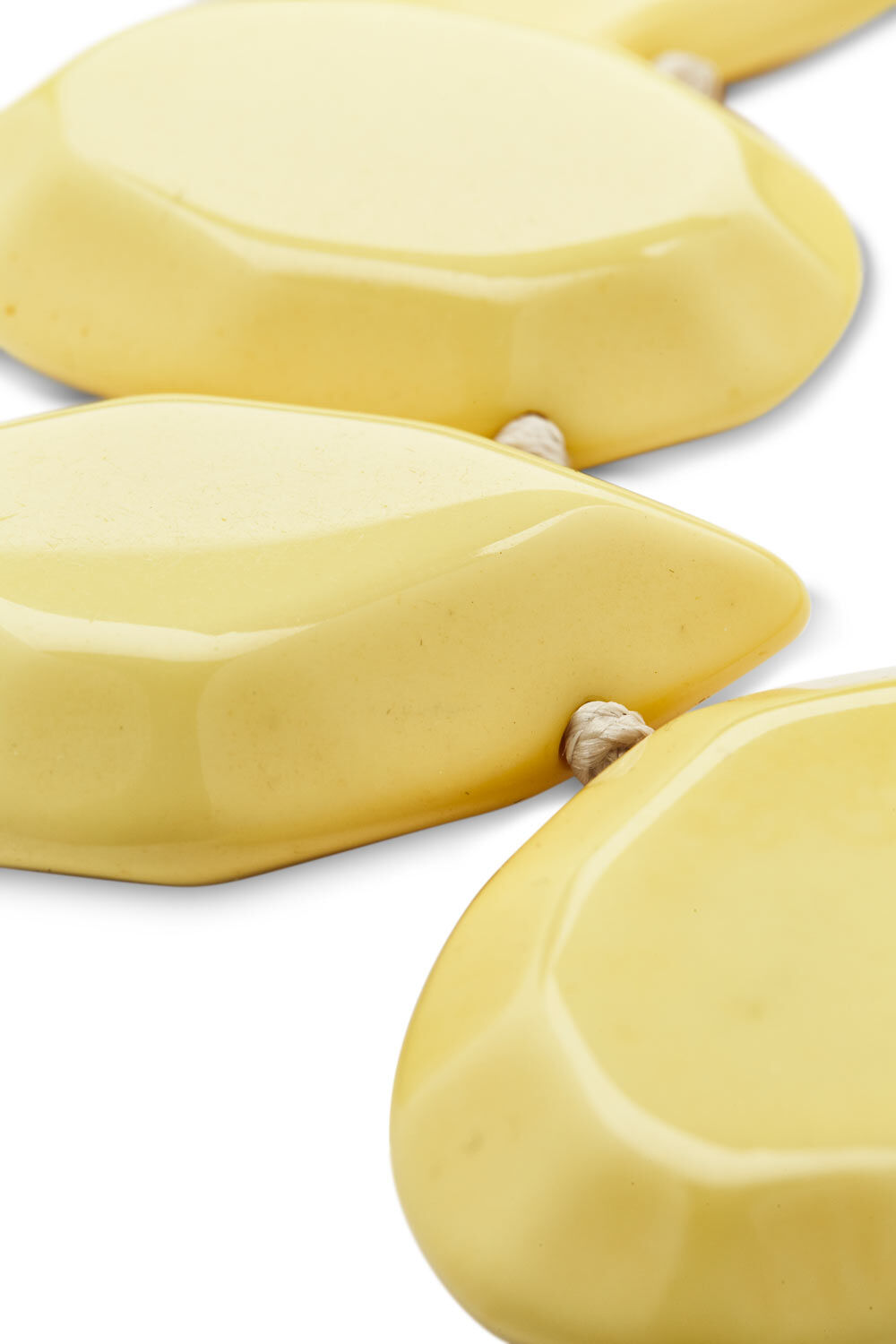 RANDEE NECKLACE, Cream gold