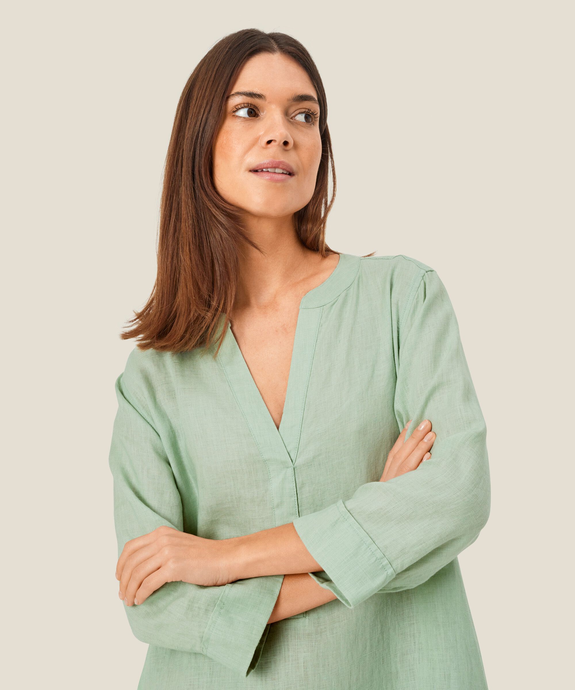 Nokolo Dress, Frosty Green