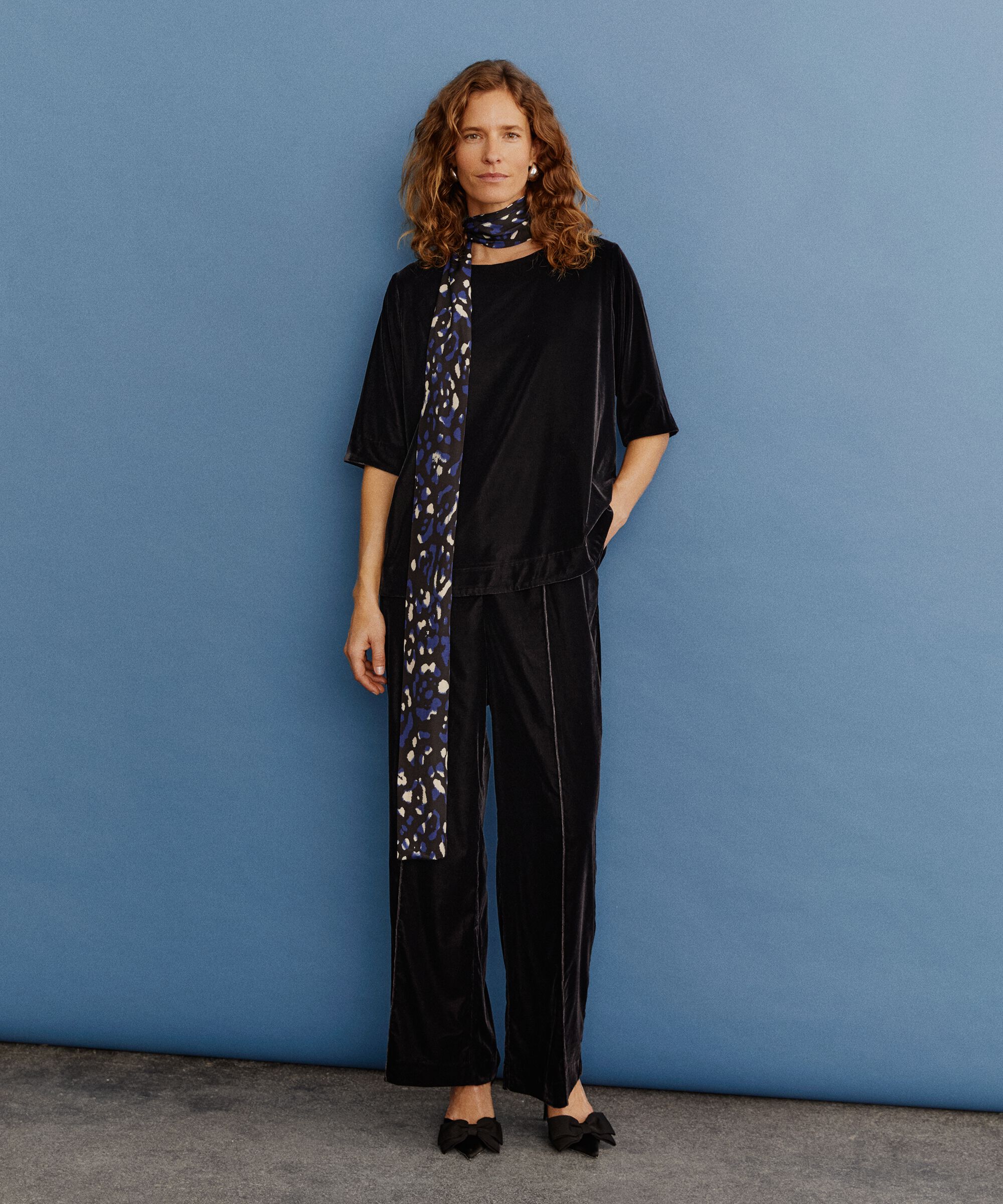 Daila Blouse, Black