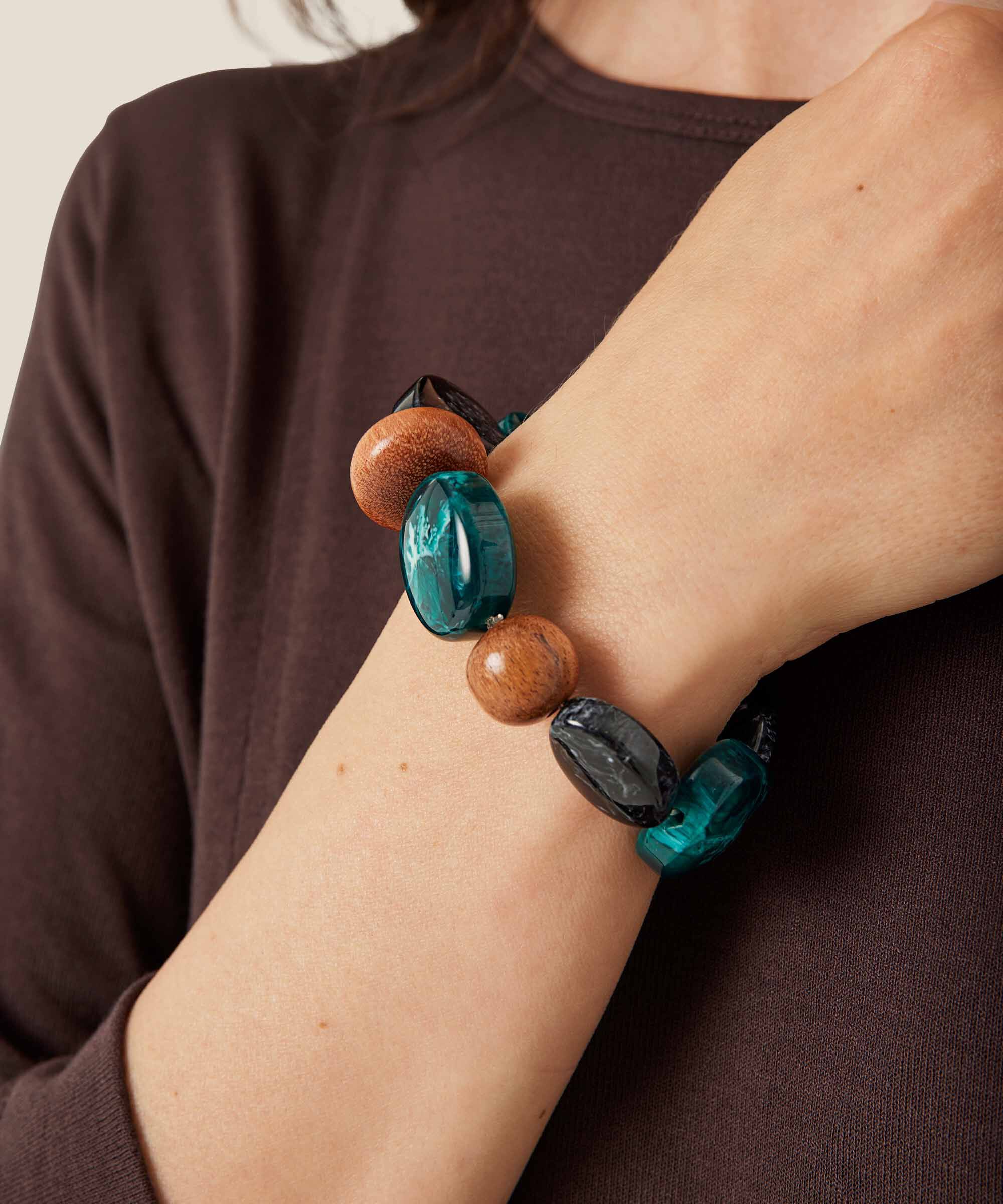 Ryker Bracelet, Teal
