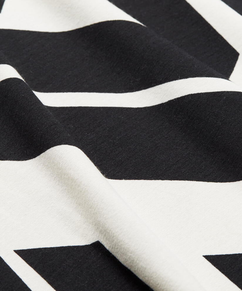 GABINI JERSEY TUNIC, Black