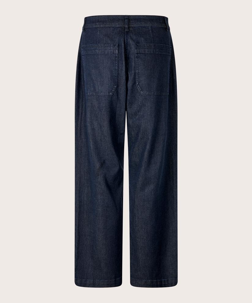 Ponita Denim Trousers, Dark Denim