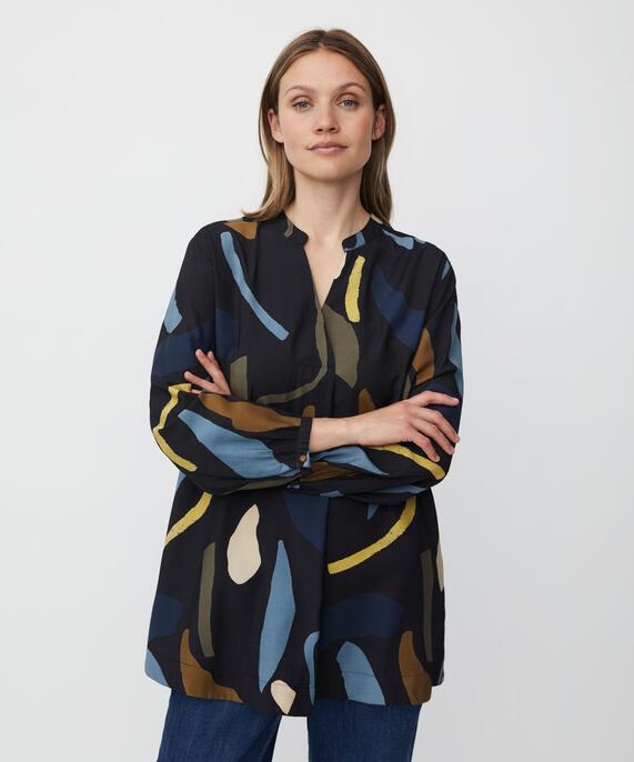 Genevra Tunic, Proven Blue