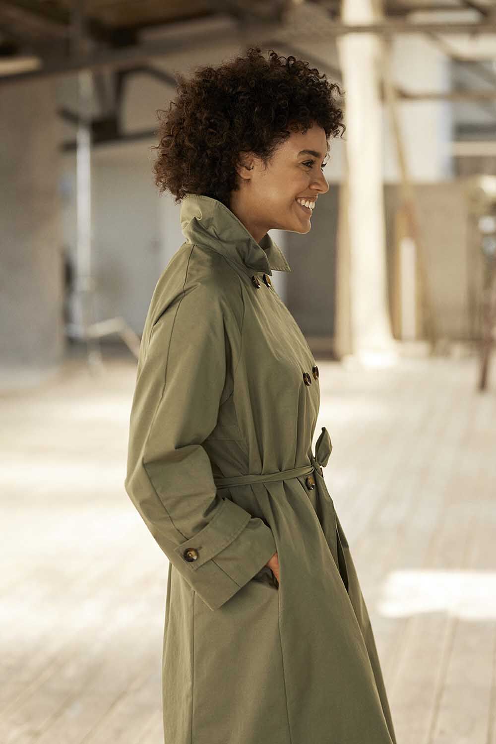 TANYA COAT, Olive