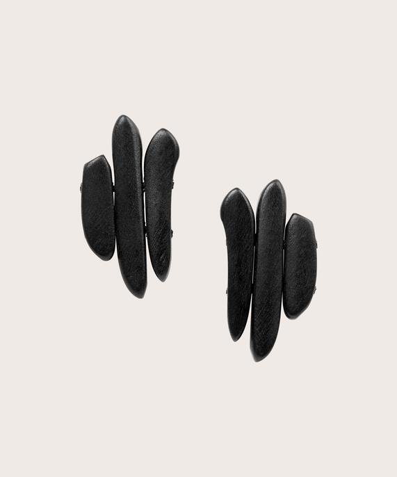 Ryvia Earrings, Black