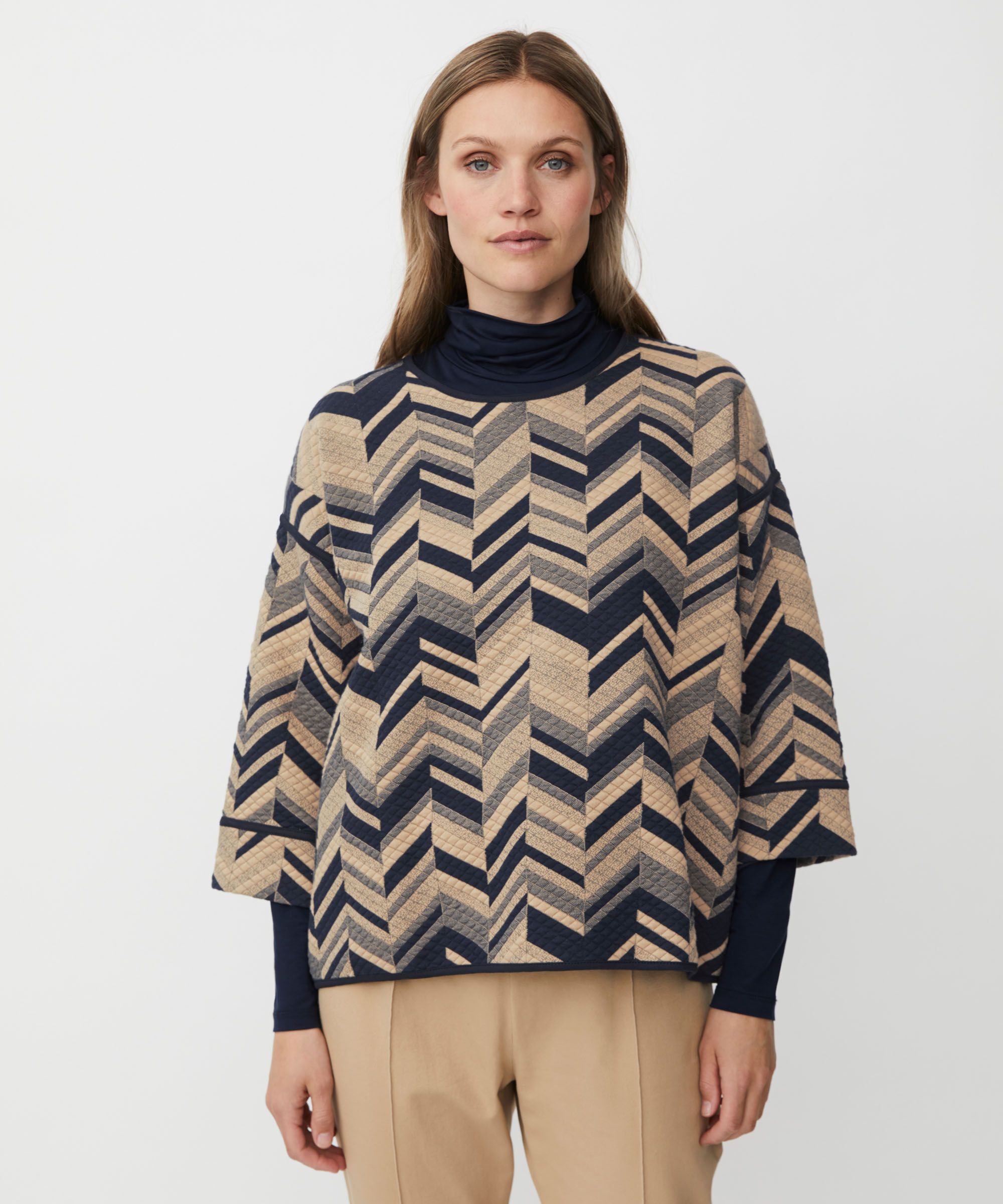 Briella JERSEY Top, Travertine